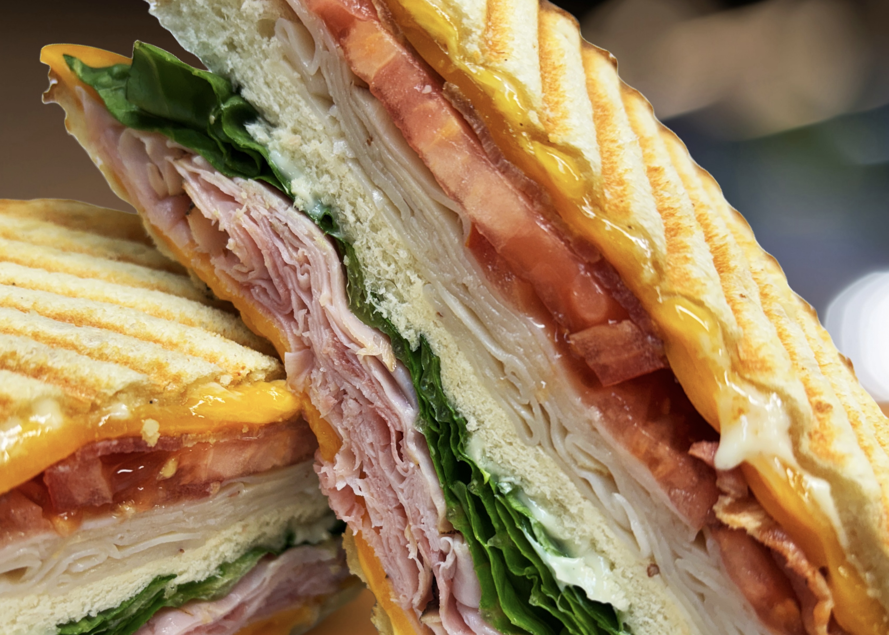 Sandwiches and food