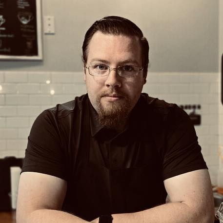 Matthew Kelly, owner of Bringleton's Coffee House